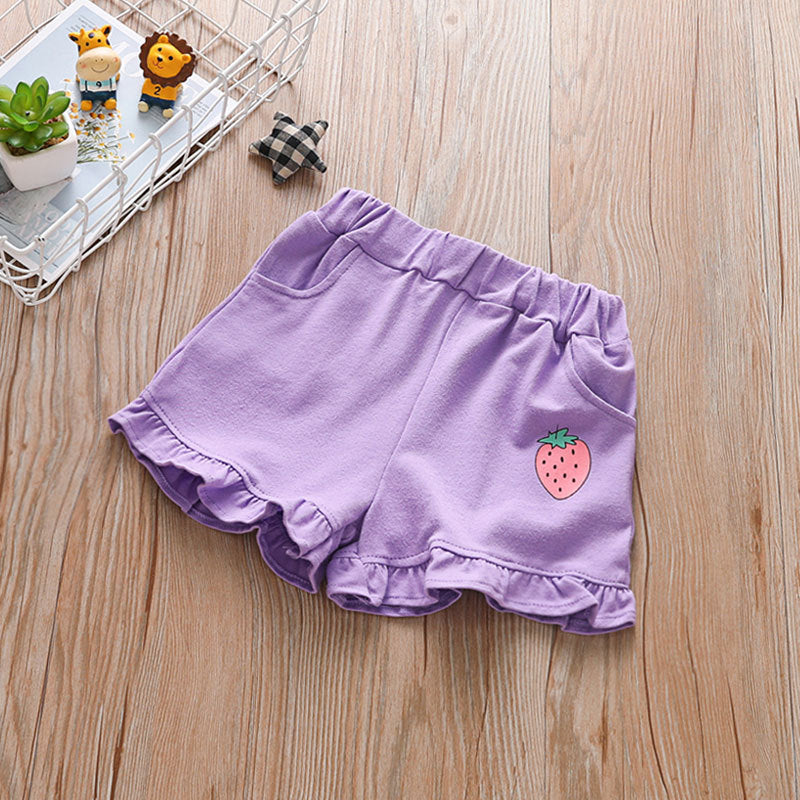 Girls Casual Shorts Beach Pants