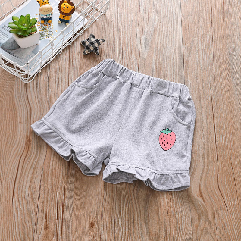 Girls Casual Shorts Beach Pants