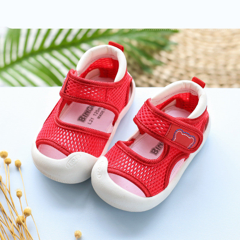 Toddler Shoes For Boys And Babies 0-1-3 Years Old, 2 Infants And Girls, Spring And Summer Soft Soles