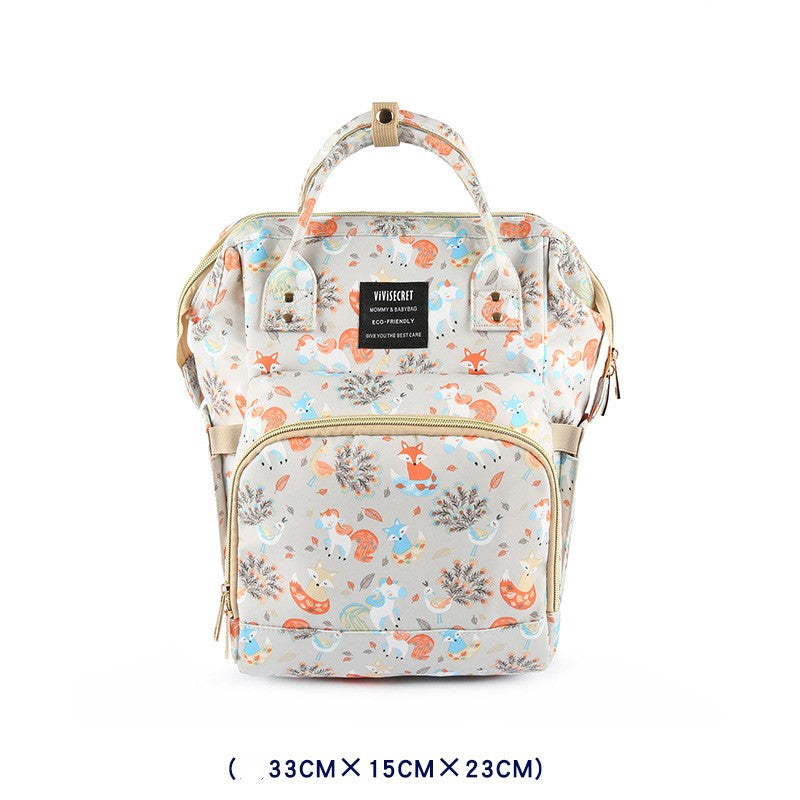 Diaper Bag Backpack For Moms Waterproof