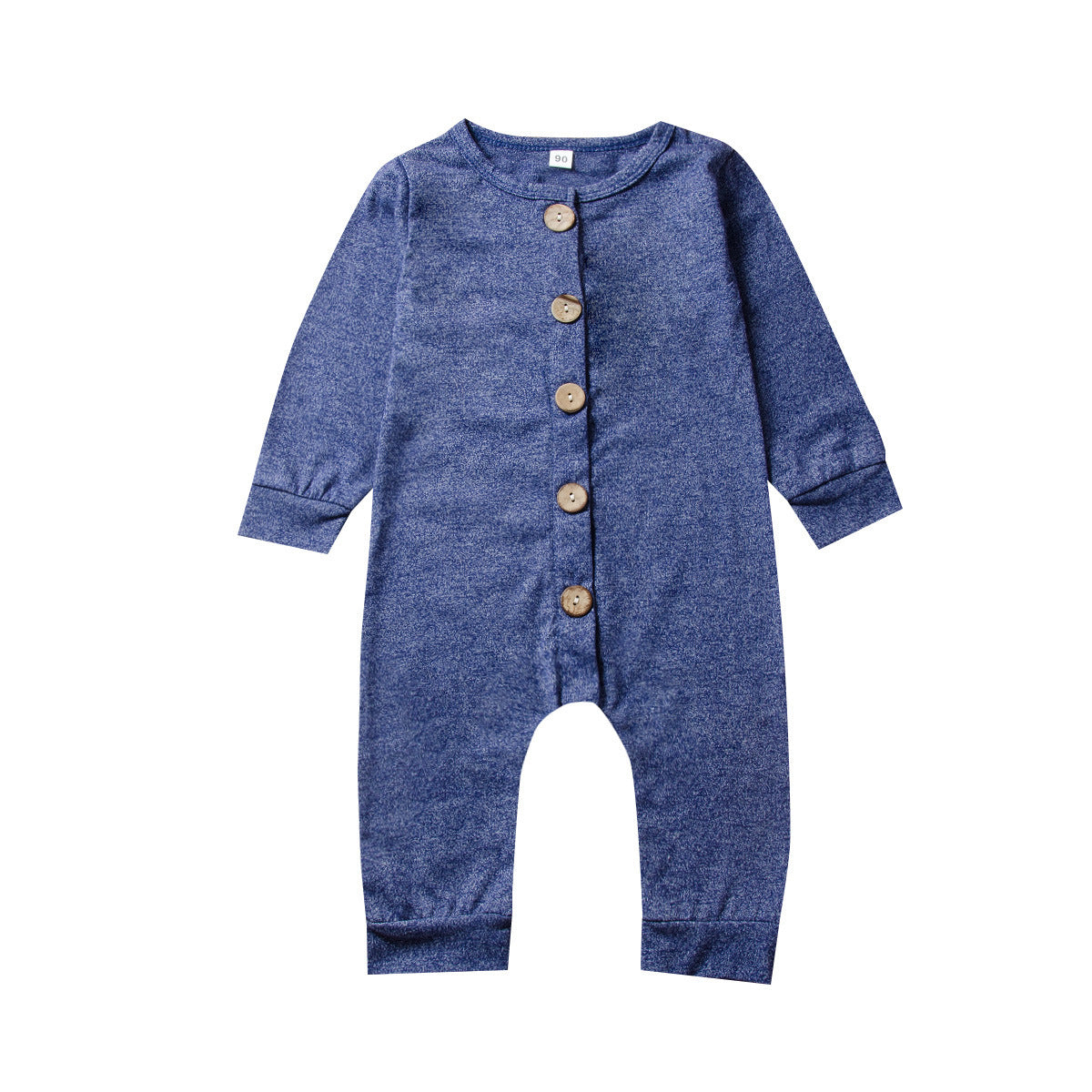 Baby jumpsuit candy color long jumpsuit