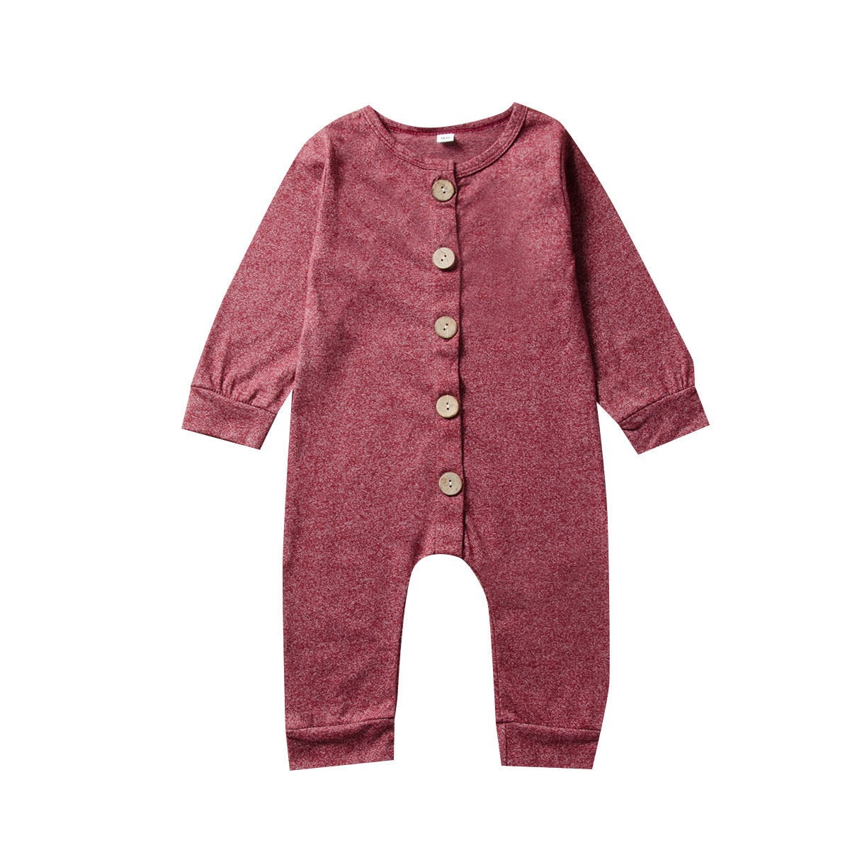 Baby jumpsuit candy color long jumpsuit