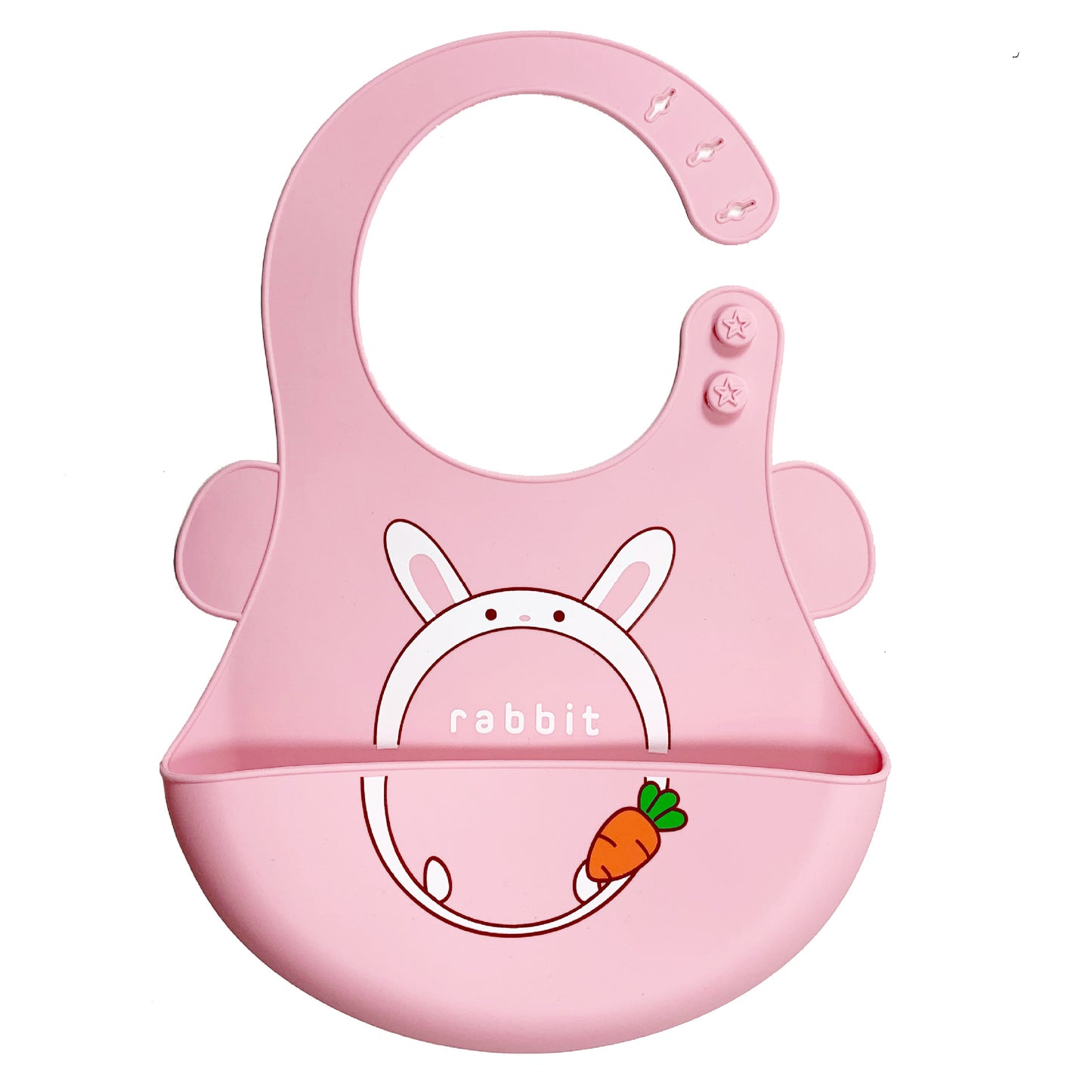 Silicone baby bib