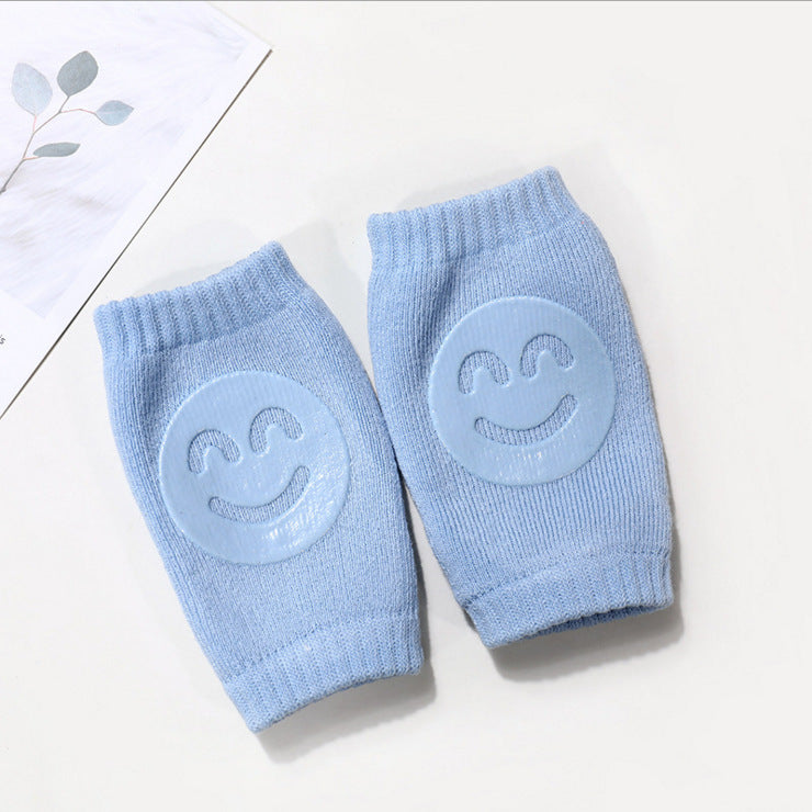 Kids Non Slip Crawling Elbow Infants Toddlers Baby Accessories Smile Knee Pads Protector Safety Kneepad Leg Warmer Girls Boys