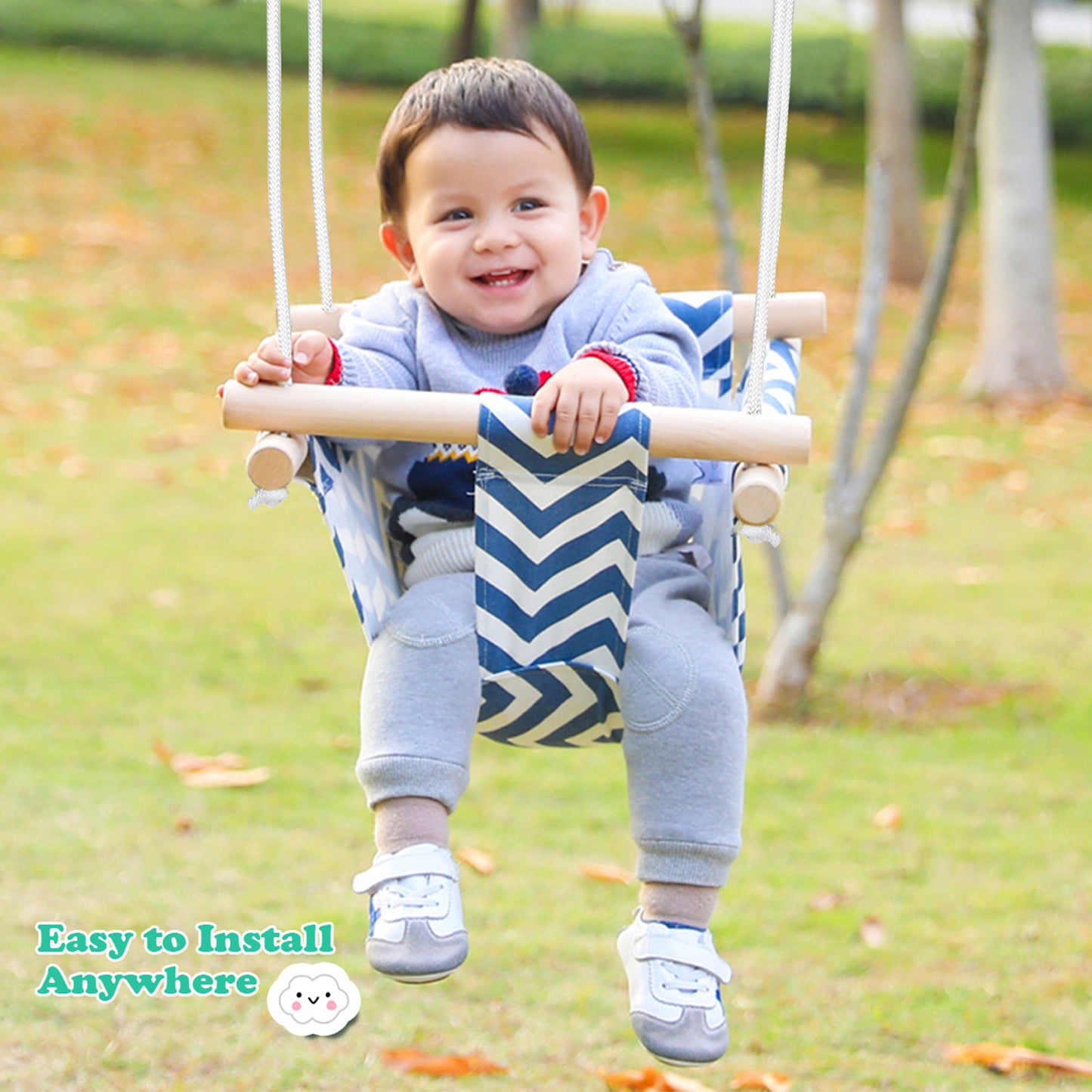 Infant Hanging Chair Child Baby Home Seat Folding Canvas Swing