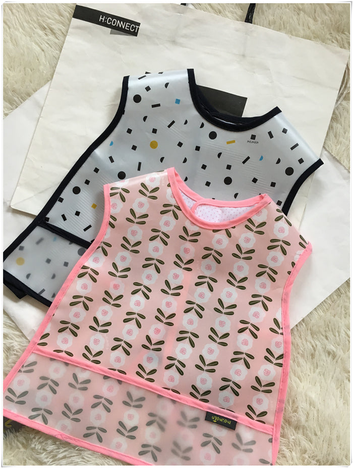 Baby Eating Sleeveless Bib Bib Gown Waterproof