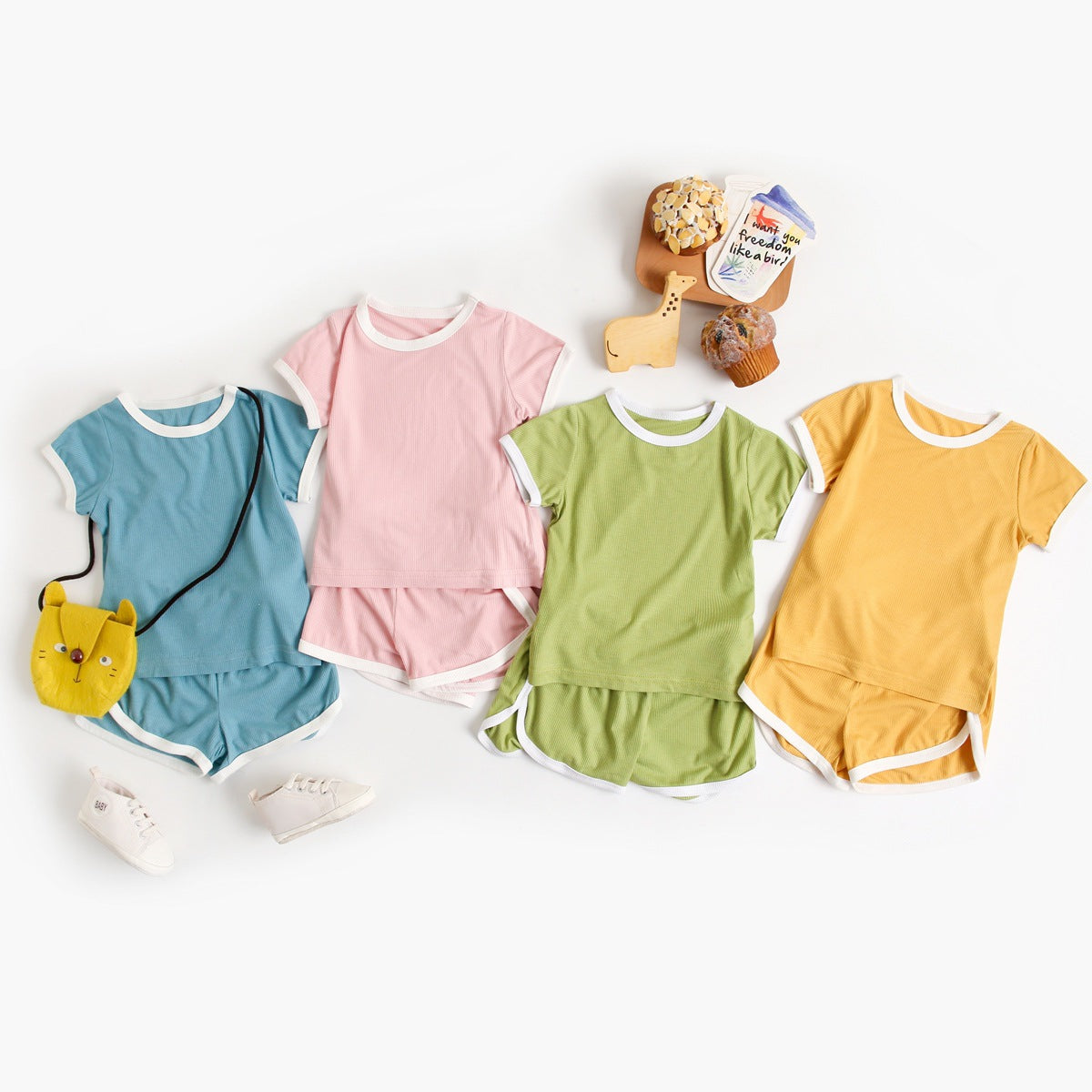 Summer Short-Sleeved Children's Suit