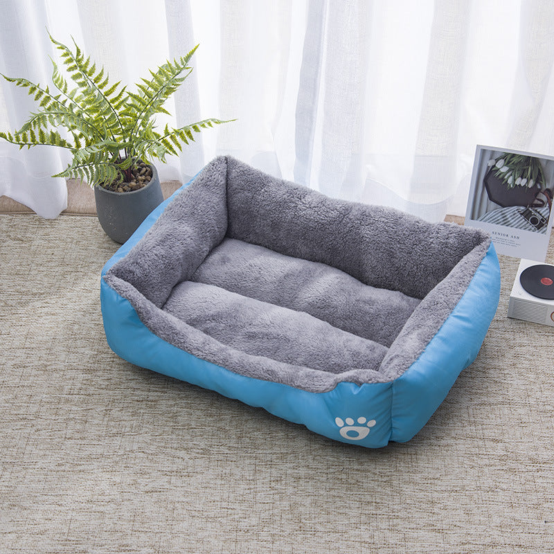 Dog Bed Super Soft Pet Sofa Cats Bed, Non Slip Bottom Pet Lounger, Size XL 70 * 55cm, Self Warming and Breathable Pet Bed Premium Bedding