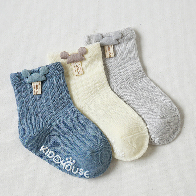 Cotton Baby Socks, Baby Non-slip Floor Socks