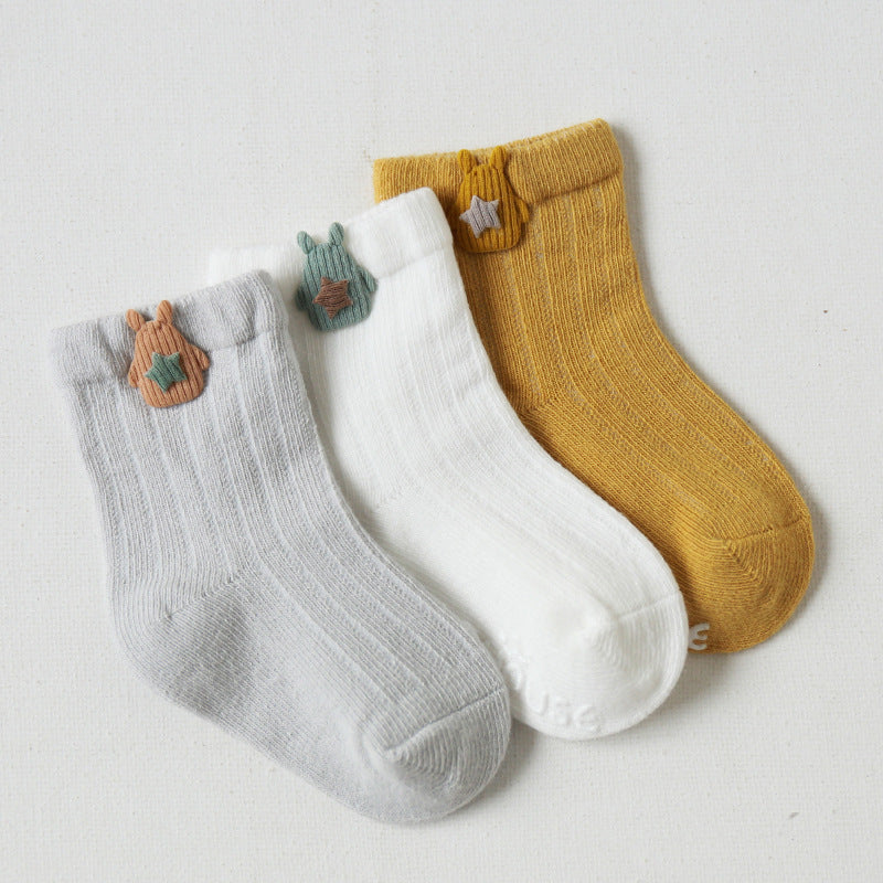 Cotton Baby Socks, Baby Non-slip Floor Socks