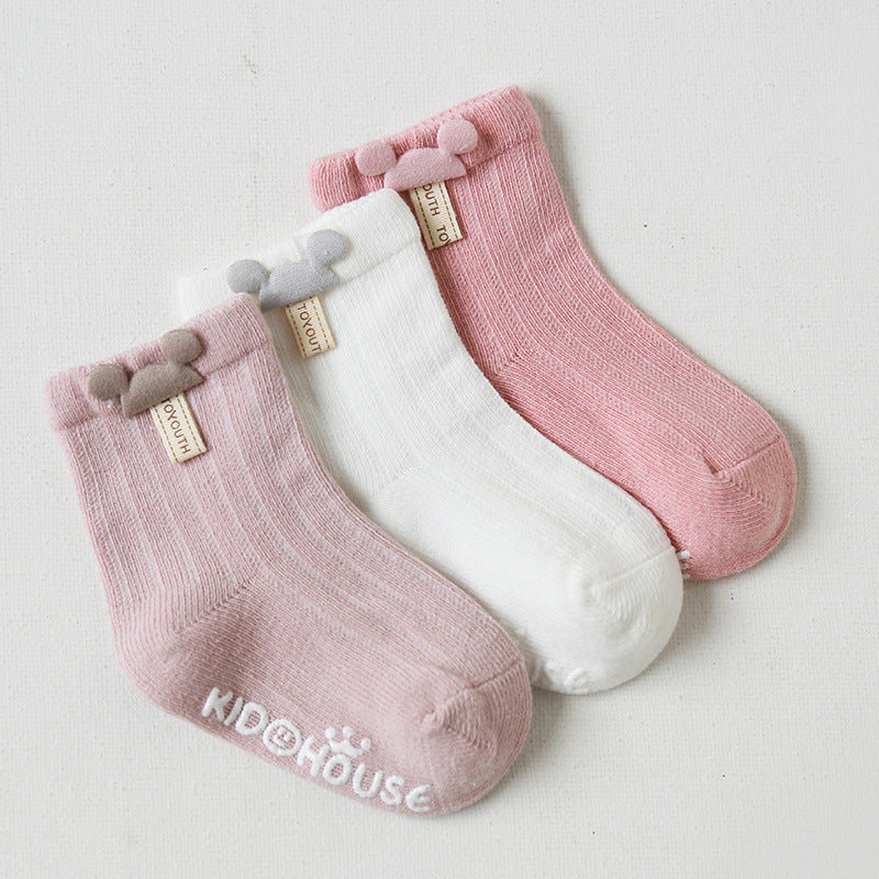 Cotton Baby Socks, Baby Non-slip Floor Socks