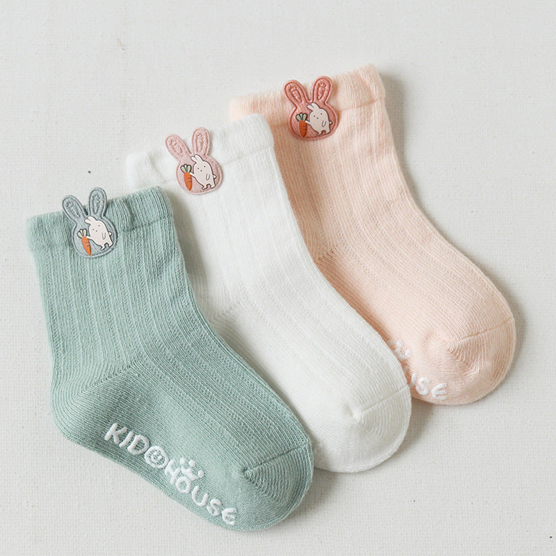 Cotton Baby Socks, Baby Non-slip Floor Socks