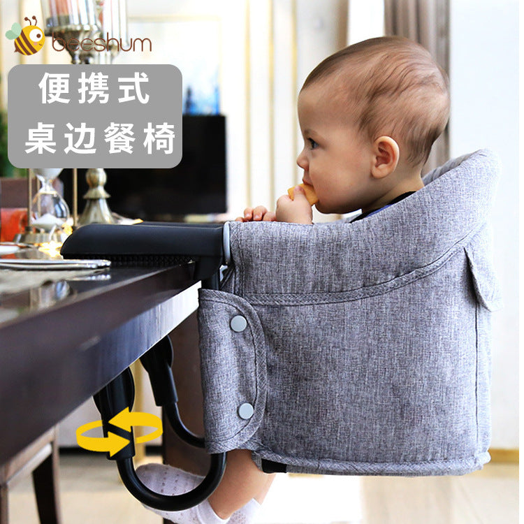 Baby Dining Chair Portable Baby Seat Baby Chair Foldable Children Table Side Dining Chair