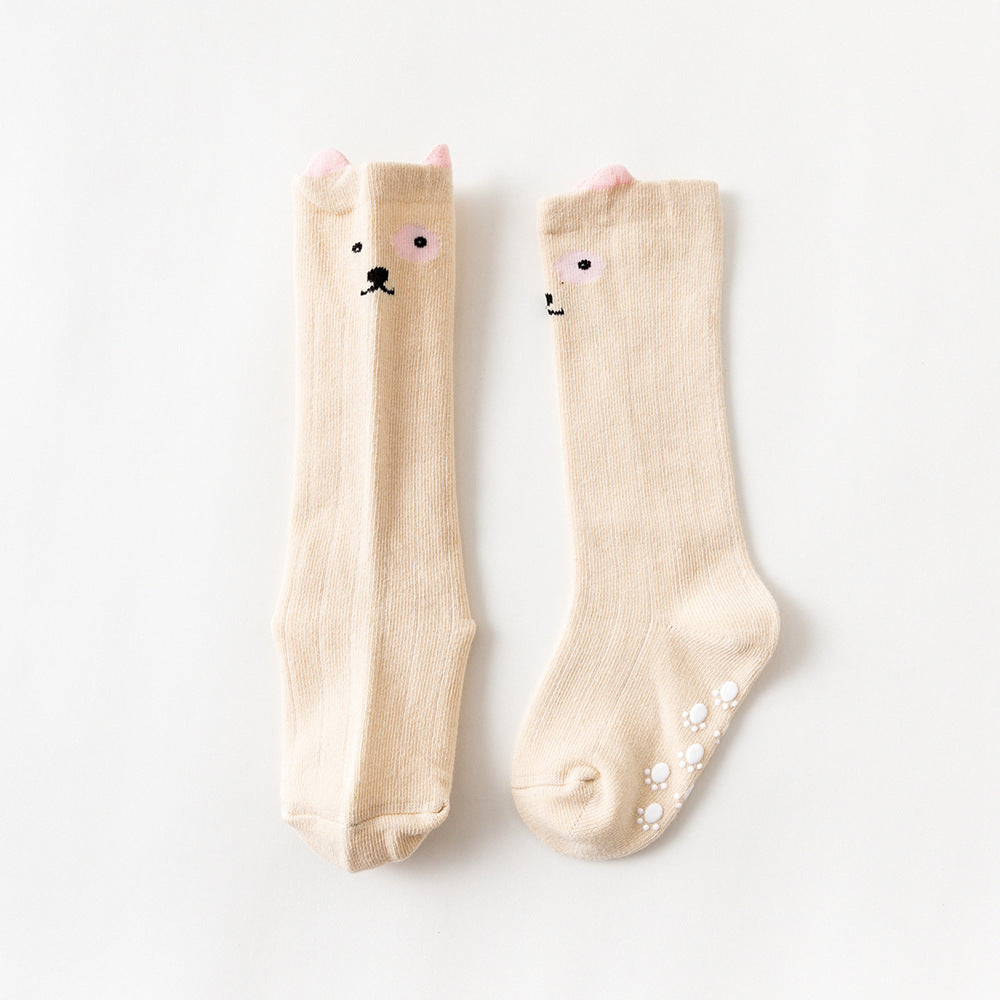 Spring and autumn cartoon dispensing baby socks