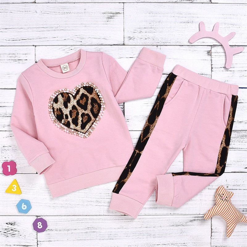 Children's Autumn And Winter Sweater Suit