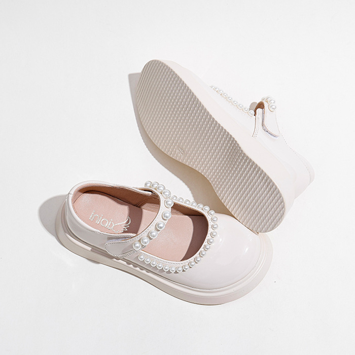 Soft-soled Lolita Children's Small Leather Shoes