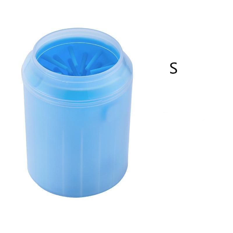 Dog Paw Cleaner, Portable Dog Paw Washer Foot Wash Cup, Dog Foot Washer Massage Soft Silicone Pet Wash Station, Waterproof Splash Small Large Dog Washer