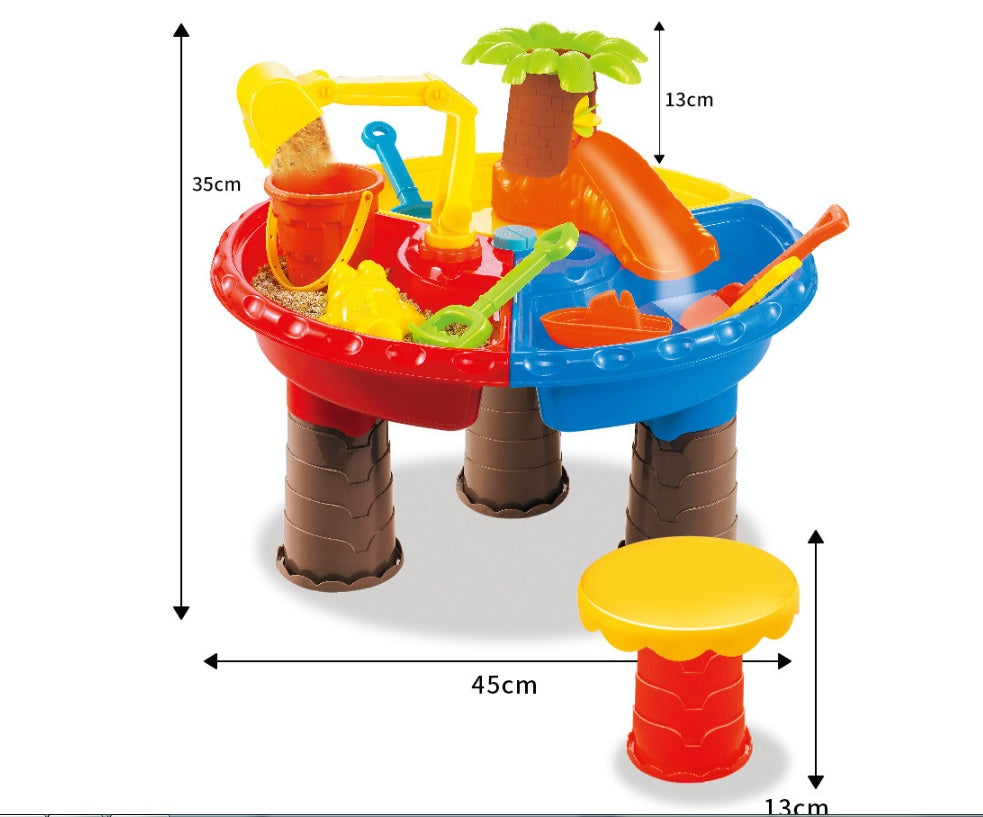 Sand and Water Play Table