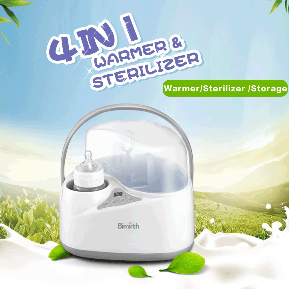 Baby Bottle Sterilizer -WARMER- STORAGE 4 IN 1