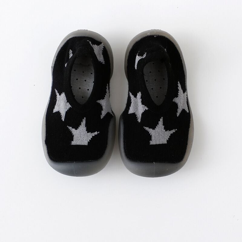 Baby toddler shoes socks soft rubber sole socks shoes