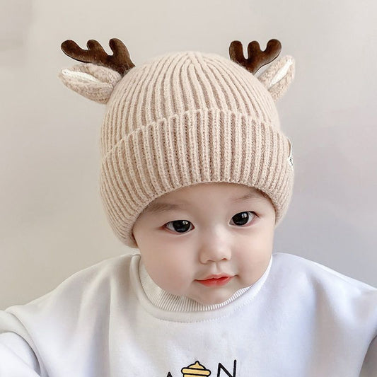 Baby Winter Thicken Thermal Woolen Cap Baby Hat