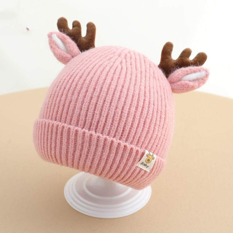 Baby Winter Thicken Thermal Woolen Cap Baby Hat