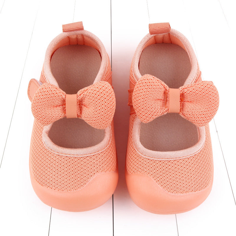 New Baby Girl Shallow Mouth Princess Toddler Shoes