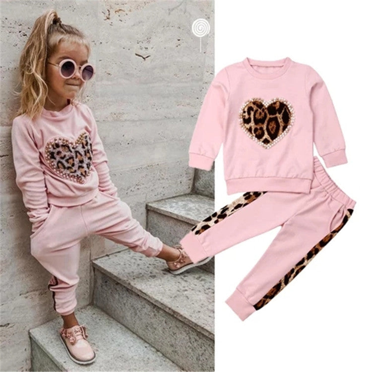 Children's Autumn And Winter Sweater Suit