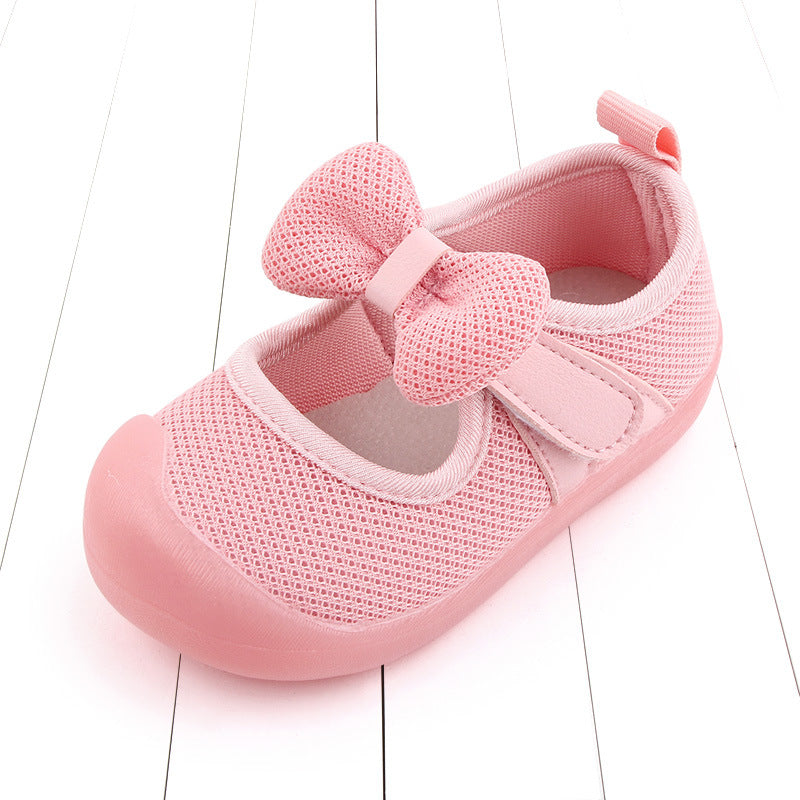 New Baby Girl Shallow Mouth Princess Toddler Shoes