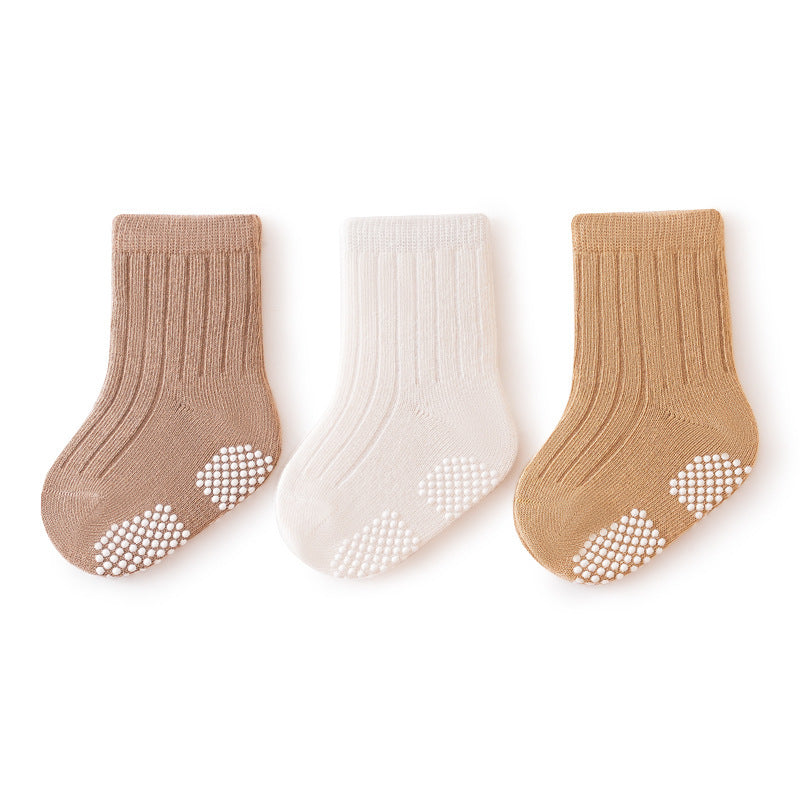 Breathable and Anti-slip Glue Floor baby Socks