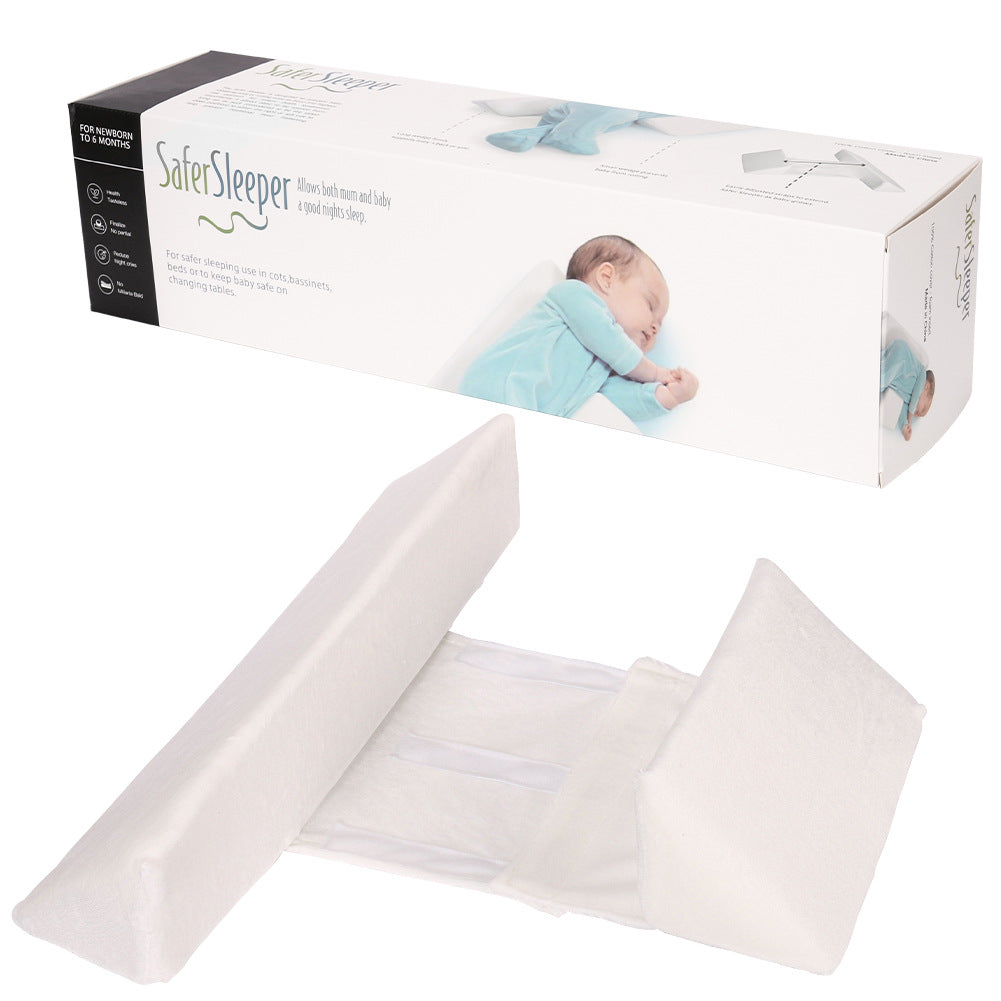 Baby Side Sleeping Shaped Pillow/Anti-Slant Head/Waist Support &amp;amp; Removable Washable Cover