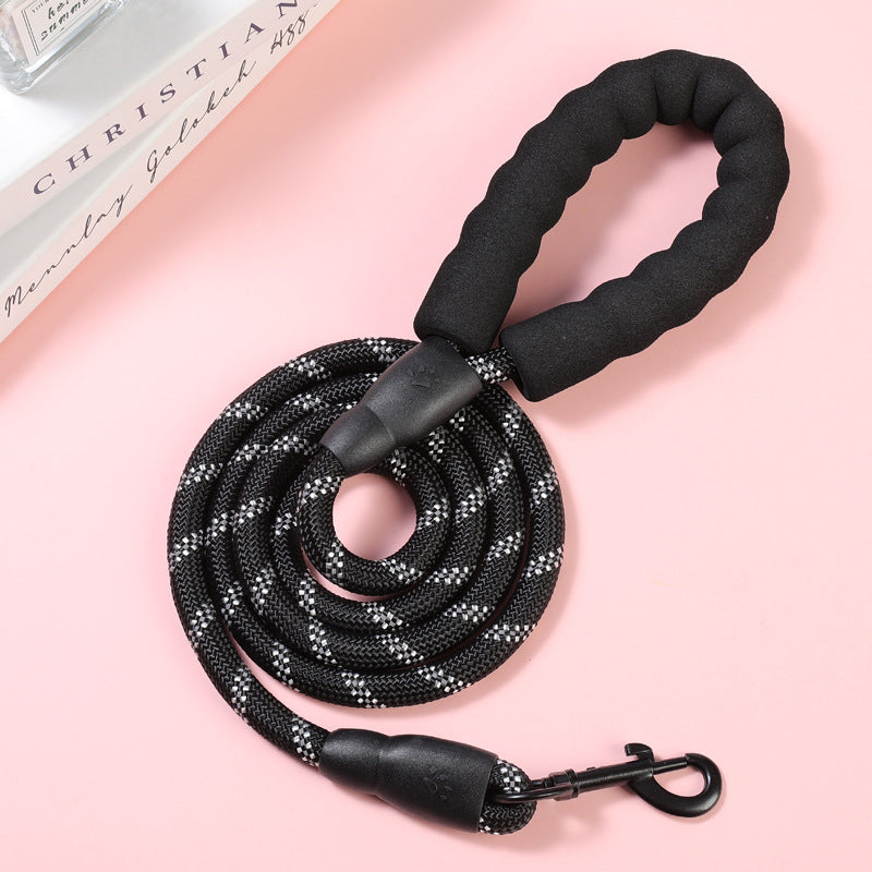 Pet Leash Explosion-proof Dog Leash Reflective Round Rope Dog Leash Leash Handless Leash Leash Cross-border Exclusive dog belt