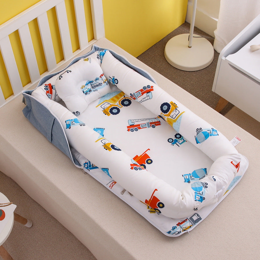 Portable baby nest bed baby cot