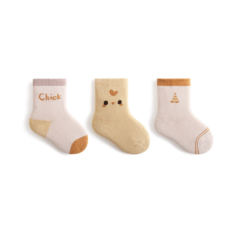 Baby Socks Autumn And Winter Thickened Warm