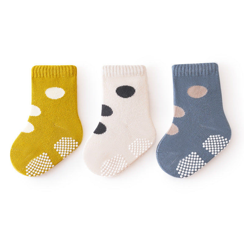 Breathable and Anti-slip Glue Floor baby Socks