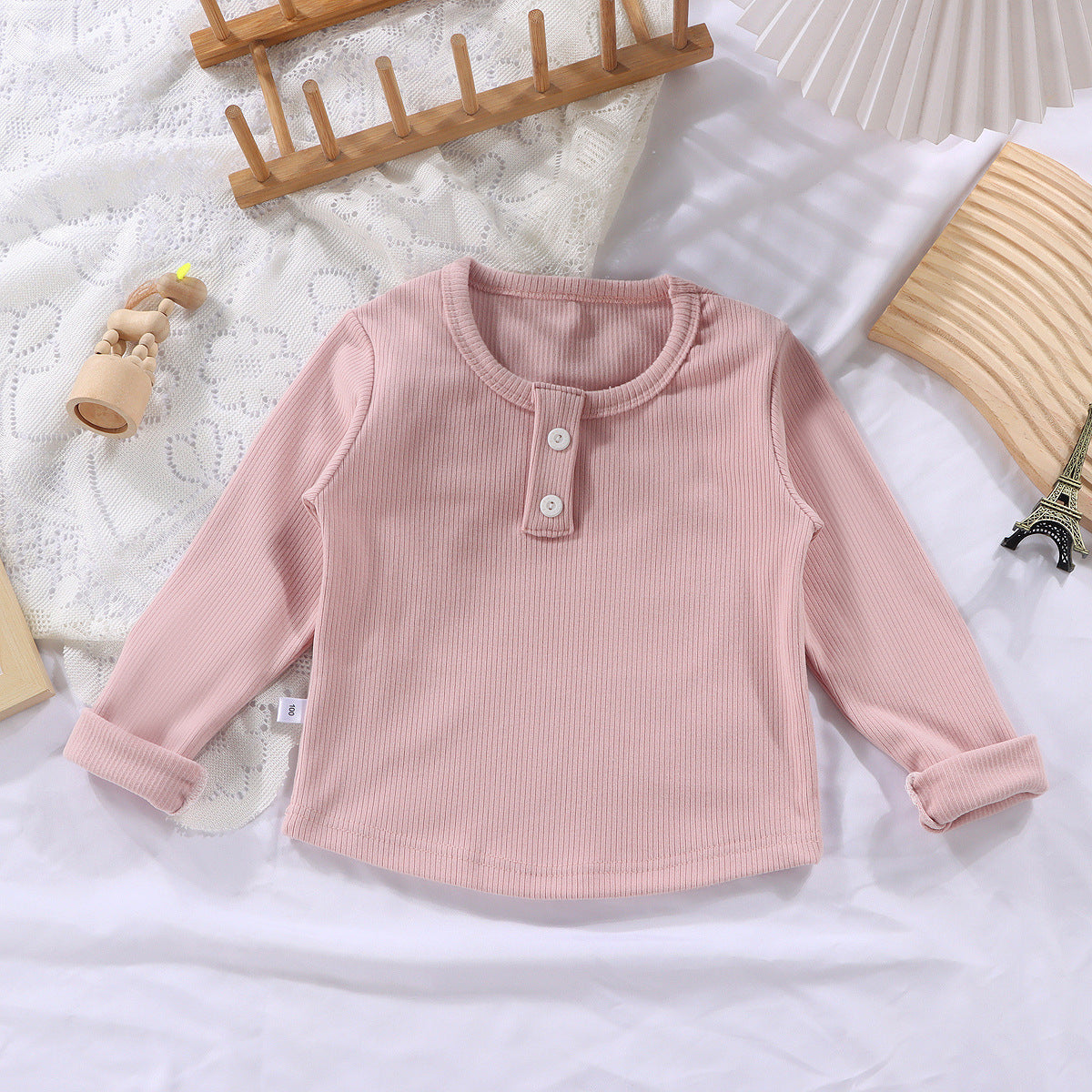 Baby Long Sleeve All-match Top One-piece