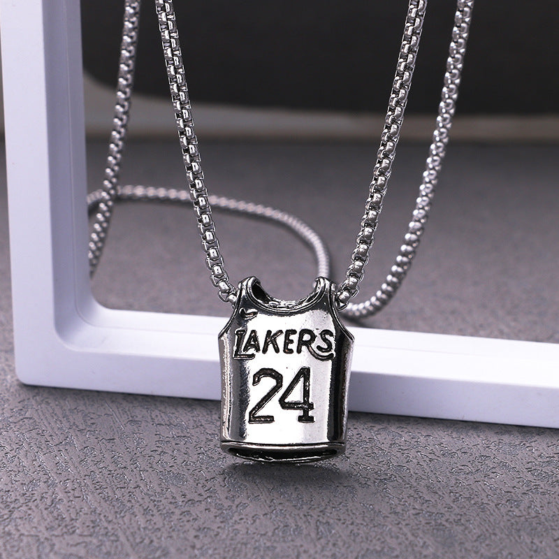 Steel Hip-hop Necklace Children's Fashion Hip-hop Catwalk Necklace Chain Stainless Steel Accessories