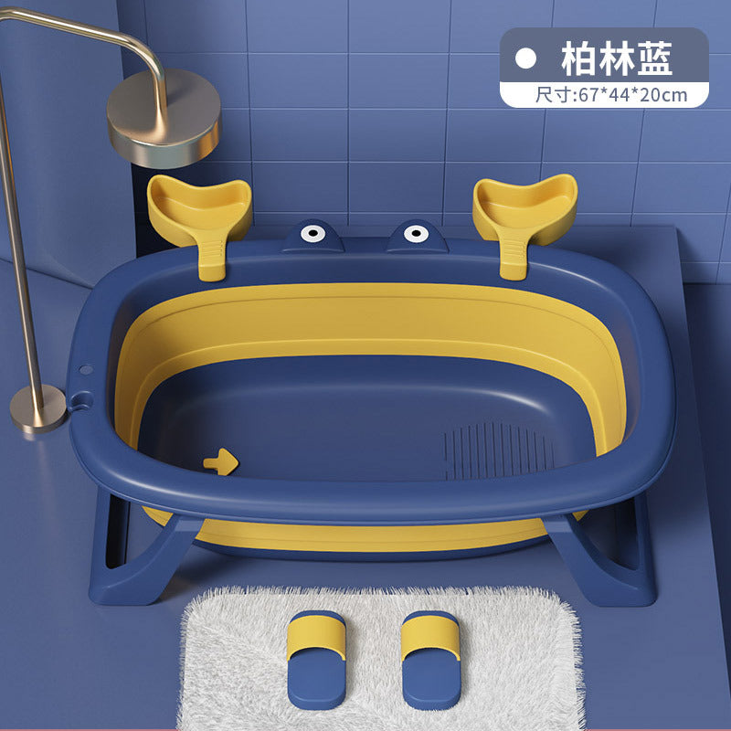 Children's Bath Tub Lying Rack Universal Bath Tub Oversized Lengthened Baby Newborn Products Baby Bath Tub Folding