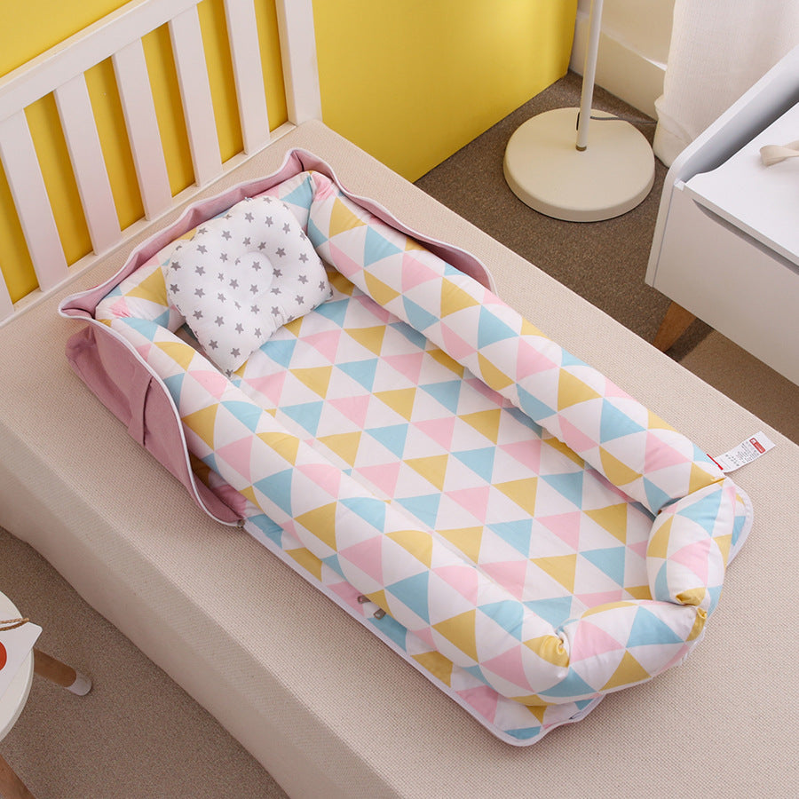 Portable baby nest bed baby cot