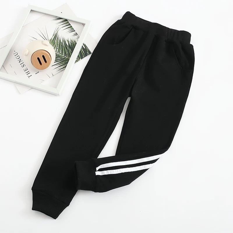 boy Sports Pants Trousers Stretch Cotton Pants