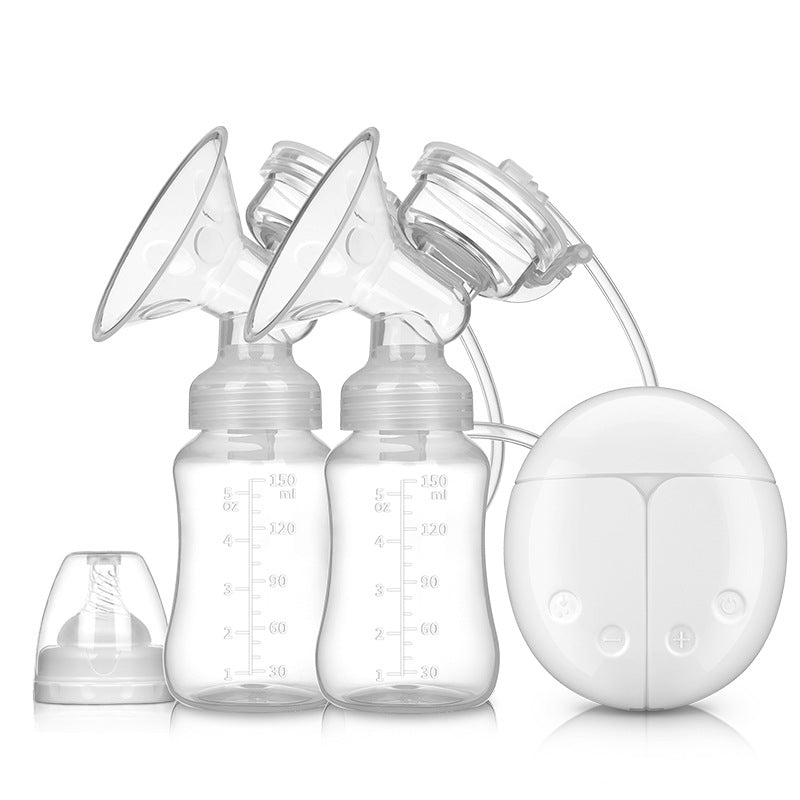 Electric Bilateral Breast Pump Portable Breast Pump Genuine Painless Mother And Baby Supplies Automatic Milking Milk Collector