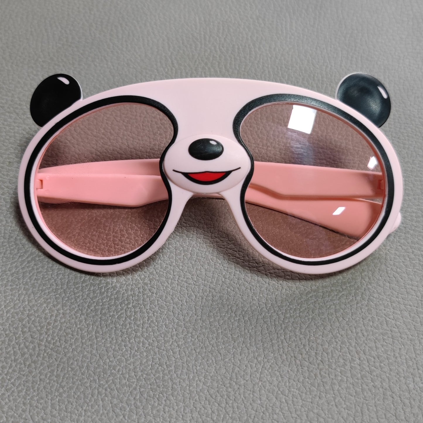 New Silicone Children's Panda Sunglasses Outdoor Sports UV-proof Cute Baby Tiger Polarized Sunglasses