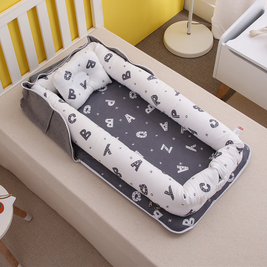 Portable baby nest bed baby cot