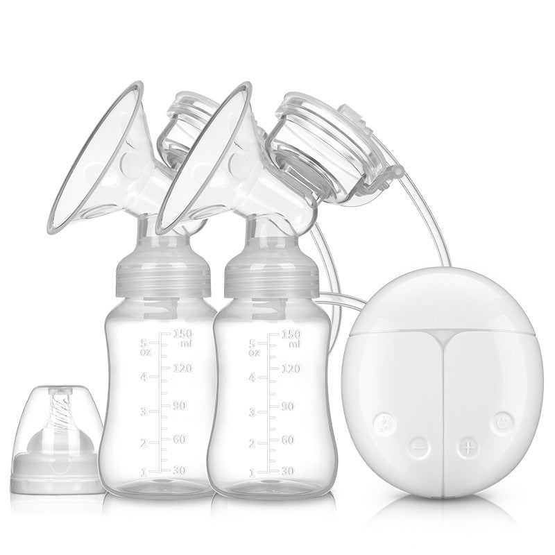 Electric Bilateral Breast Pump Portable Breast Pump Genuine Painless Mother And Baby Supplies Automatic Milking Milk Collector