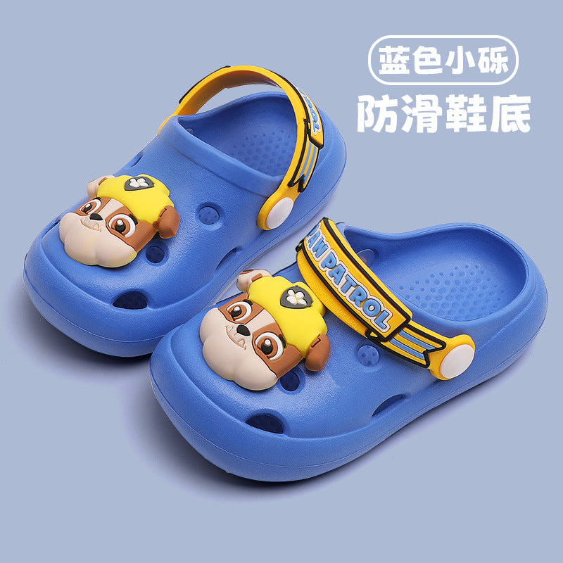 children and baby slippers