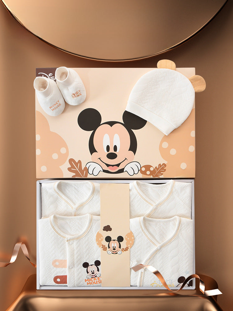 Disney Baby Clothes Gift Box Set Baby Spring And Summer Supplies Newborn Full Moon High-end Meeting Gifts