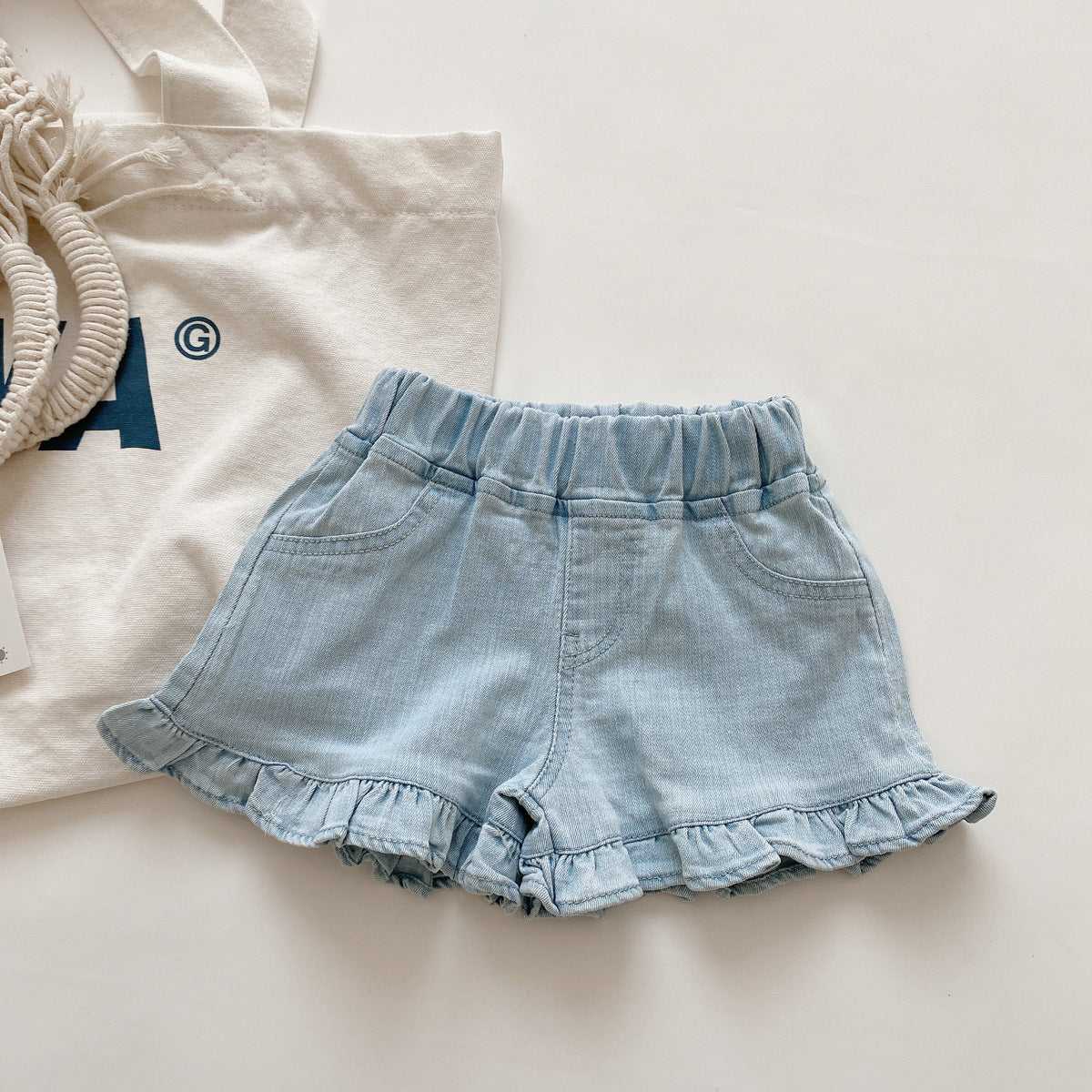 Girls Denim Shorts Hot Pants Baby Children's Pants