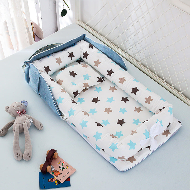 Portable baby nest bed baby cot