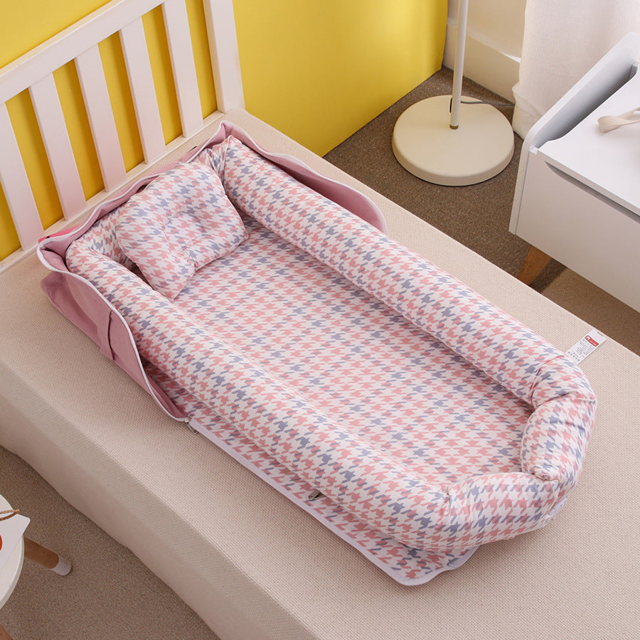 Portable baby nest bed baby cot