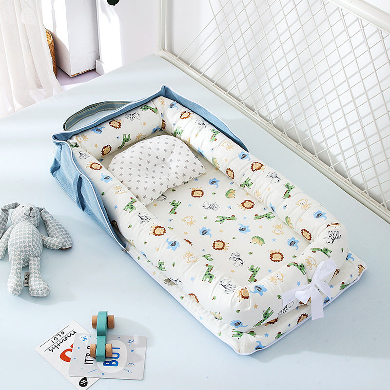 Portable baby nest bed baby cot